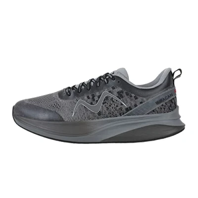 Image of MBT HURACAN 3000 II M, Men Casual Lace Up Shoes,Trainer,Sneakers Shoes, Dark Grey, 6 UK