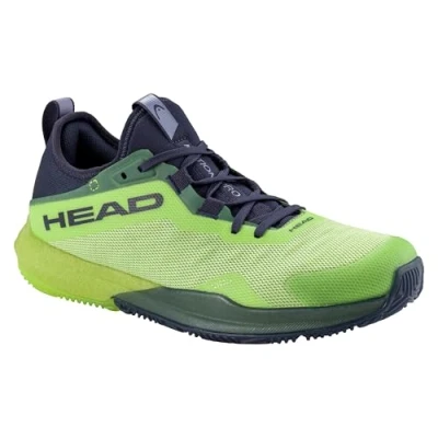 Image of Head Motion PRO Padel shoes, Men&#039;s, Size: 11, Lime/navy Textile/synthetics