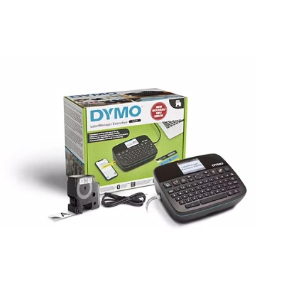 Image of DYMO LabelManager Executive 640 CB Portable label Printer Compact maker with QWERTZ keyboard Bluetooth and USB connectivity Compatible D1 standard durable