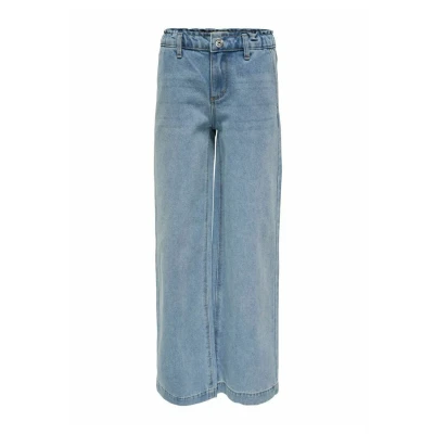 Image of Kids ONLY Kogcomet WIDE DEST Relaxed fit jeans for kids, Size: 11y, Light blue