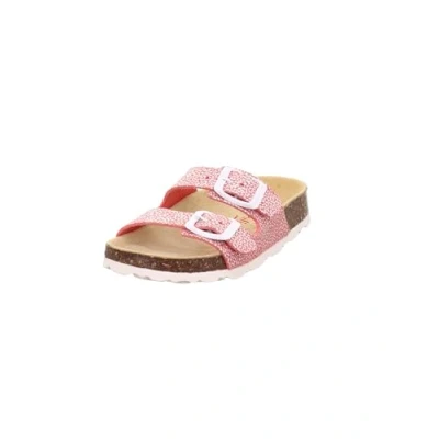 Image of Superfit Slippers for kids, Size: 8K, Pink/weiß Imitation leather/ textile