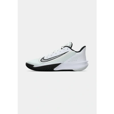 Image of NIKE Men&#039;s Precision VII Basketball Shoe, White Black, 11.5 UK
