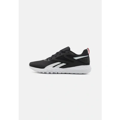 Image of Reebok Flexagon Energy TR 4 Unisex Training shoe, Size: 8, Black/footwear white/energy red Textile/synthetics