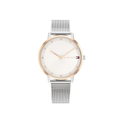 Image of Tommy Hilfiger Classic Watch, Women&#039;s, Size: One Size, silber roségold