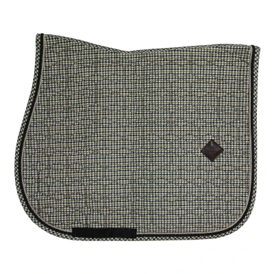 Image of Kentucky Pied de Poule Jumping Saddle Pad