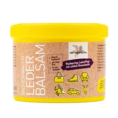 Image of Bense &amp; Eicke B&amp;E Beeswax Leather Care Balm 500ml