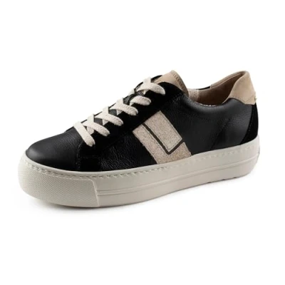 Image of Paul Green Trainers, Women&#039;s, Size: 5, Black Leather