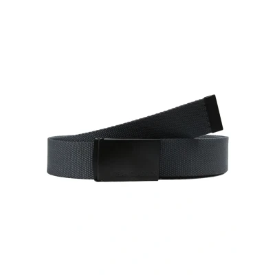 Image of Urban Classics Single Belt, Men&#039;s, Size: One Size, Charcoal/black