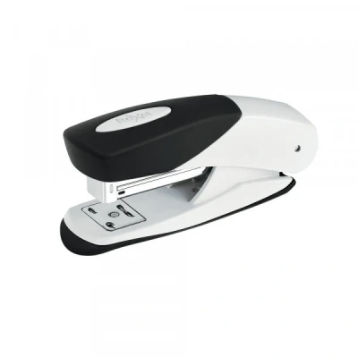 Image of Rexel Choices Matador Half Strip Stapler, 25 Sheet Capacity, Uses 24/6 and 26/6 Staples, Metal Body, White, 2115687