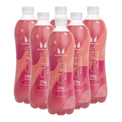 Image of Clear Protein Water RTD (Συσκευασία των 6) 6 Pack Τσάι Ροδάκινο