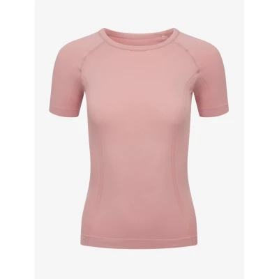 Image of LeMieux Britney Womens Seamless Short Sleeve Top Blossom 12