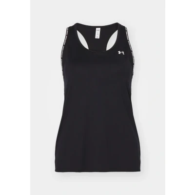 Image of Under Armour TECH Knockout TANK Top, Women&#039;s, Size: Large, Black/white