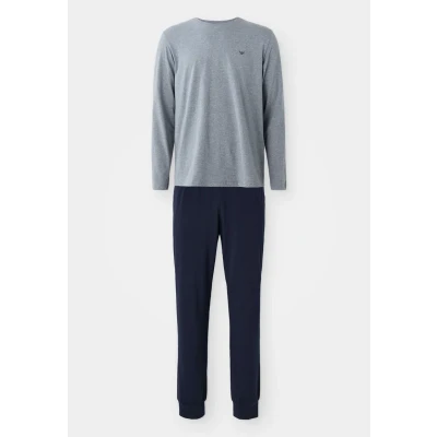 Image of Emporio Armani WITH Cuffs Pyjamas, Men&#039;s, Size: Small, Grey