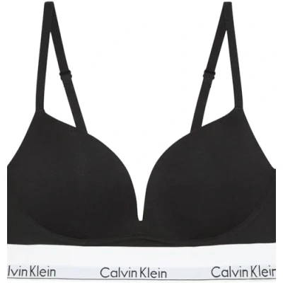 Image of Calvin Klein Underwear Plunge ICON Pushup bra, Women&#039;s, Size: 34B, Black