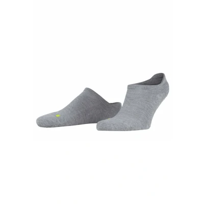Image of Falke Cool Kick Unisex Homepads Socks, Size: 4 5, Light grey mel