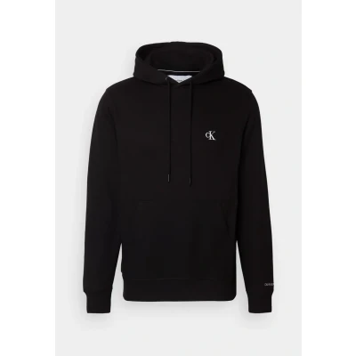 Image of Calvin Klein Men&#039;s Ckj Essential Hoodie Sweater, Black, XXL