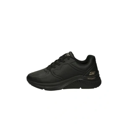 Image of Skechers BOBS ARCH Comfort Sweet Trainers, Women&#039;s, Size: 5, Black Pu
