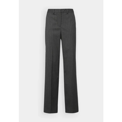 Image of JJXX Jxmary Brushed Trousers Dark grey melange, Women&#039;s, Size: Small, melange