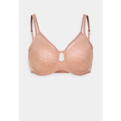 Image of Triumph Signature Sheer Underwired bra, Women&#039;s, Size: 30G, Toasted almond