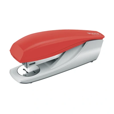 Image of Leitz Stapler, 30 Sheets, Includes Staples, Integrated Staple Remover, 100% Recyclable, Eco Friendly, NeXXt Recycle Range, Red, 56040025