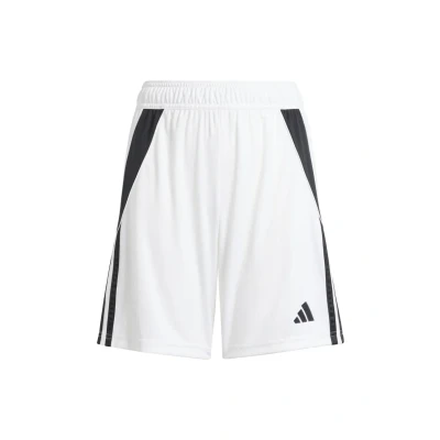 Image of adidas Performance TIRO 24 Sports shorts for kids, Size: 7 8y, White/black