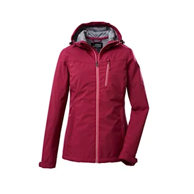 Image of killtec Women&#039;s Kos 89 Wmn Sftshll Jckt Softshell jacket/outdoor jacket with hood
