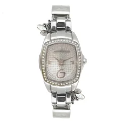 Image of Chronotech CT7009LS 06M Women&#039;s Analogue Quartz Watch with Stainless Steel Strap, silver, Ribbon
