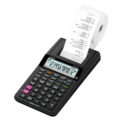 Image of Casio HR 8RCE Printing Calculator, Black