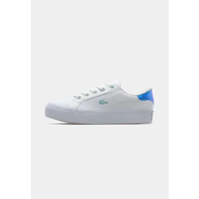 Image of Lacoste Ziane Platform Trainers, Women&#039;s, Size: 7.5, White/light pink High quality imitation leather