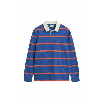 Image of GANT Rugger Polo shirt, Men&#039;s, Size: Small, Rich blue