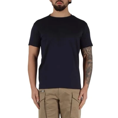 Image of Replay Basic Tshirt, Men&#039;s, Size: Large, Night blue