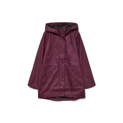 Image of VERO MODA Vmmalou Noos Women&#039;s Coated Jacket, Winetasting, S