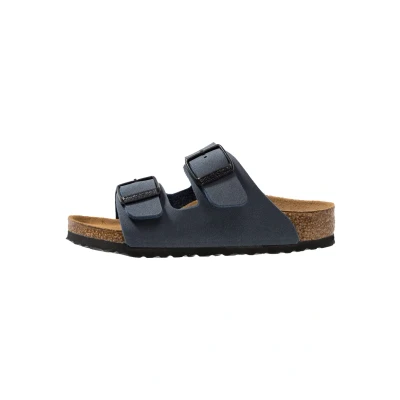 Image of Birkenstock Arizona Slippers for kids, Size: 13K, Navy High quality imitation leather