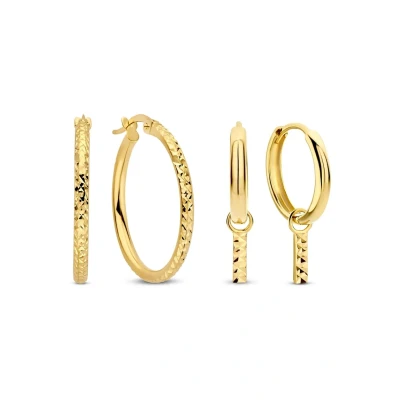 Image of Isabel Bernard Geschenk 2SET Earrings, Women&#039;s, Size: One Size, Gold
