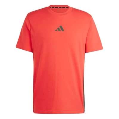 Image of adidas Men&#039;s Essential Three Stripes Single Jersey Tee T Shirt