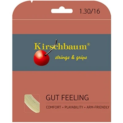 Image of Kirschbaum Gut Feeling String Set Off White, 1.25 Mm