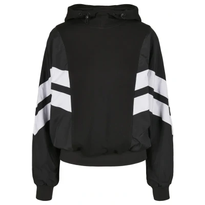 Image of Urban Classics Hoodie, Women&#039;s, Size: XXL, Black/white