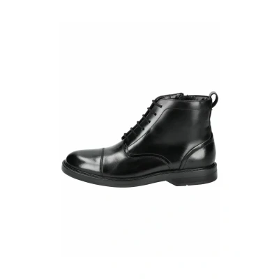 Image of Clarks Men&#039;s Aldwin Cap Chukka Boots, Black leather, 7 UK