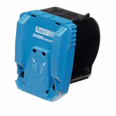 Image of Rapid R5080 Staple Refill Cassette, For Stapling up to 80 Sheets, Use with the 5080e Electric Stapler, Includes 5000 Staples, 20993700