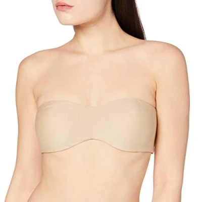 Image of Maidenform Convertible Strapless WITH FOAM BRA Underwired bra, Women&#039;s, Size: 38D, Beige