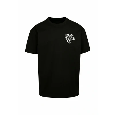 Image of Upscale by Mister Tee DON ́T CRY Print Tshirt, Men&#039;s, Size: Medium, Black