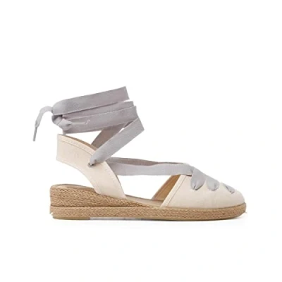 Image of Pisamonas Espadrilles for kids, Size: 5, Gris claro Textile