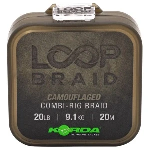 Image of hooklink material Korda Loop Braid 20lb Carp