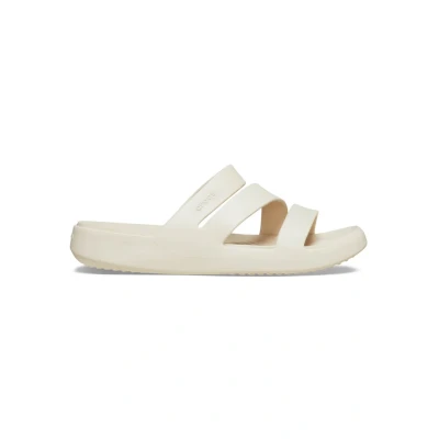 Image of Crocs Women&#039;s Getaway Strappy Sandal, Stucco, 3 UK