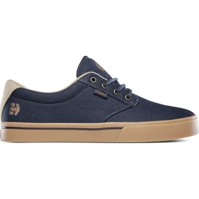 Image of Etnies Kingpin, Men&#039;s Low Top Trainers, Blue 461 Navy Gum Gold 461, 9.5 UK