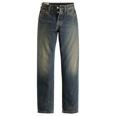 Image of Levi&#039;s 501 &#039;90S Lightweight Straight leg jeans, Women&#039;s, Size: 33x30, Dark blue denim