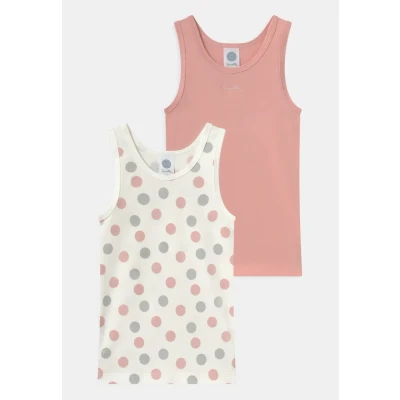 Image of Sanetta MINI 2 PACK Undershirt for kids, Size: 9 10y, White pebble