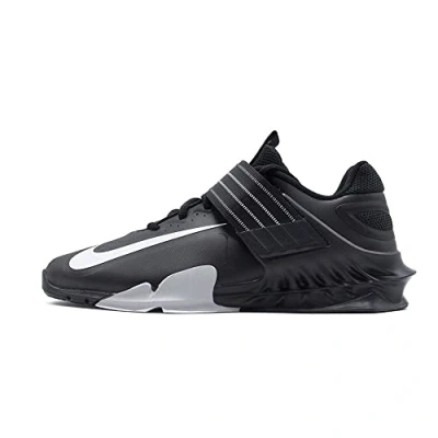 Image of Nike Performance Savaleos Unisex Training shoe, Size: 11.5, Black/white/grey fog/laser orange Synthetics/textile