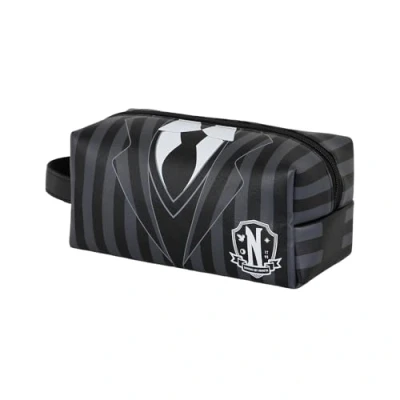 Image of Wednesday Uniform Brick Plus Travel Toiletry Bag, Black, 25 x 12 cm, One Size, Bag