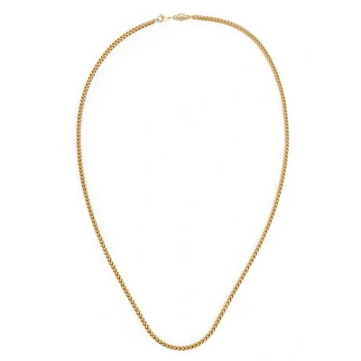 Image of Akitsune Franco Necklace goldcoloured, Men&#039;s, Size: 80, Gold coloured